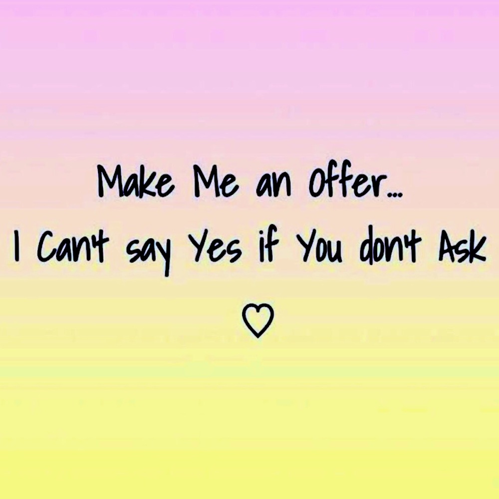Make me an offer